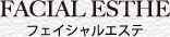 FACIAL ESTHE フェイシャルエステ